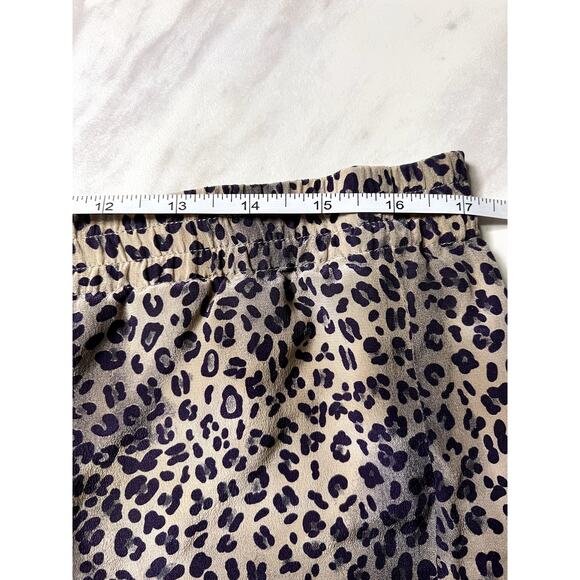Spenser Jeremy Y2K Pencil Skirt with Animal Print 100% Silk Size 8 - Picture 8 of 10